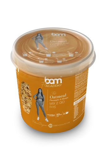 Zobena kaša 2 GO, Ananas & Mango, sa zaslađivačem