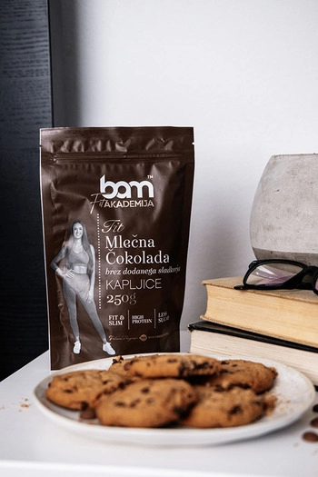 Mliječna čokolada bez dodanog šećera, 250 g