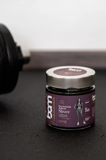 Džem od šljiva od 100% voća, bez dodanog šećera, 200 g