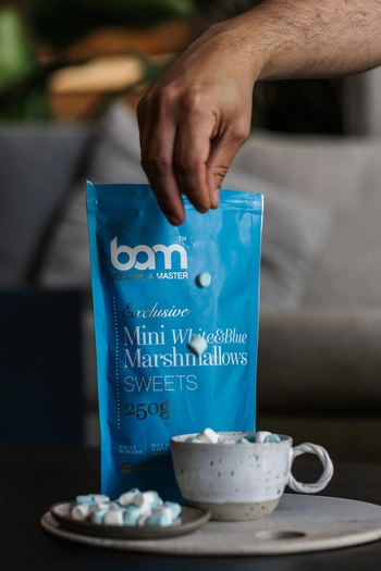 Mini bijelo-plavi sljezovi kolačići, 250 g